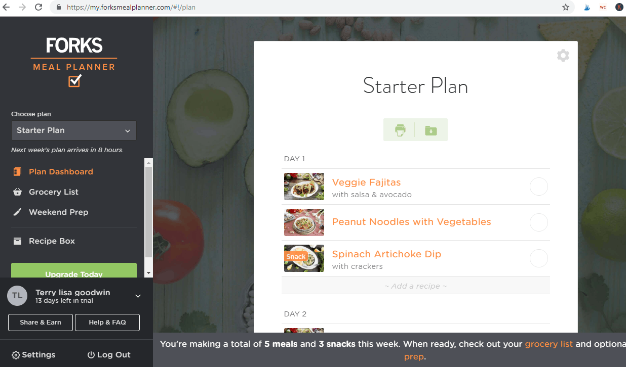 Forks Over Knives Meal Planner Review 2sharemyjoy