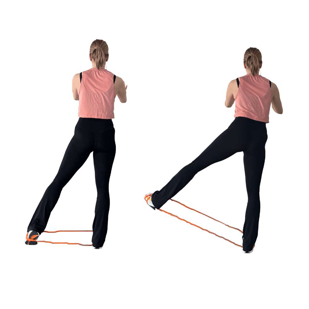 Resistance Band Leg Workout - 2sharemyjoy.com